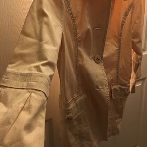 Formal cream jacket